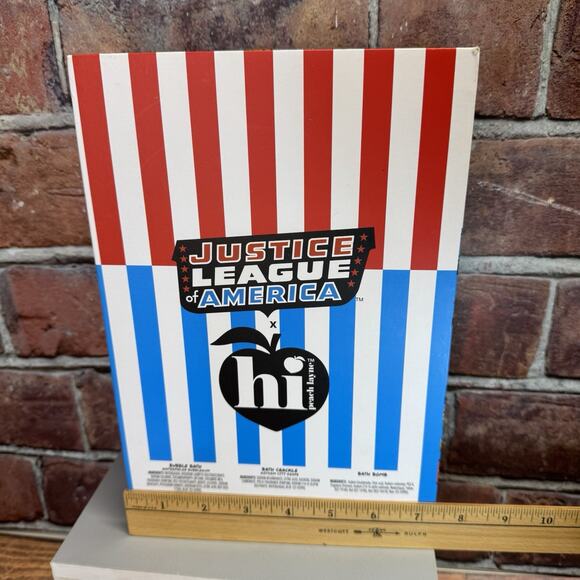 Justice League x Hi Peach Layne Bath Set- Bath Bomb Bath Crackle Bubble Bath New - Picture 8 of 8